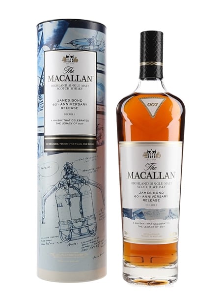 Macallan James Bond 60th Anniversary, Decade I 70cl / 43.7%