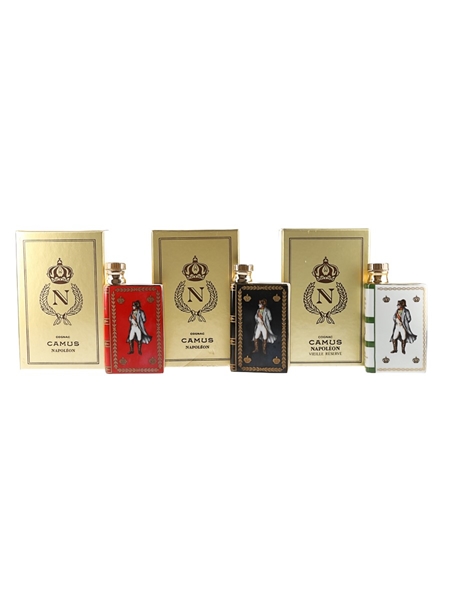 Camus Cognac Miniatures Bicentenaire De L'Empereur Napoleon 1er 3 x 5cl / 40%