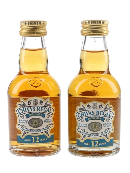 Chivas Regal 12 Year Old Mizunara Japanese Market 2 x 5cl / 40%