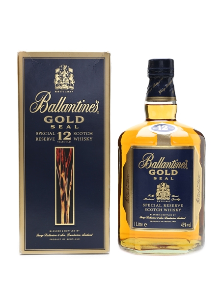 Ballantine's 12 Year Old Gold Seal  100cl / 43%