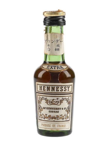 Hennessy Extra Bottled 1970s-1980s - Japan Import 5cl / 40%