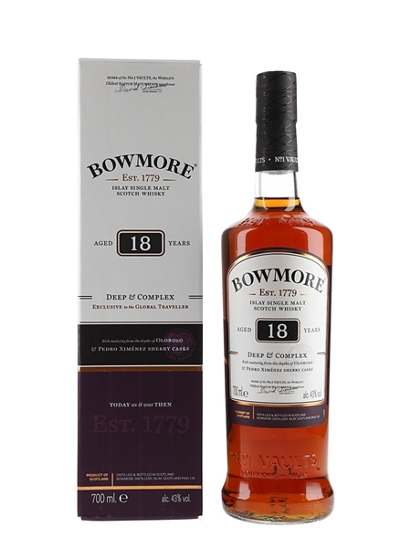 Bowmore 18 Year Old  70cl / 43%