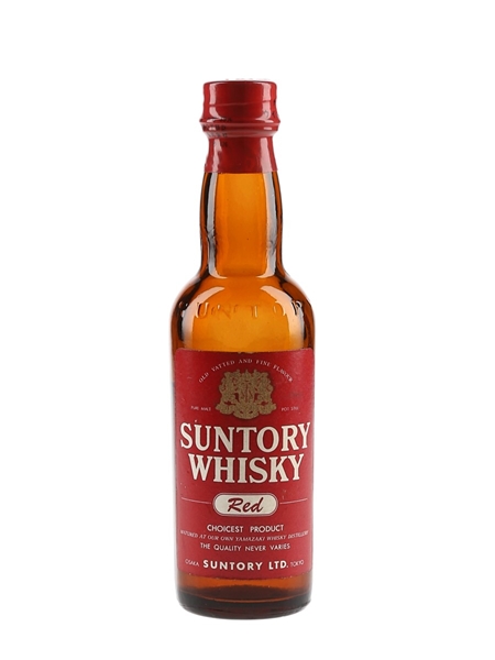 Suntory Whisky Red Bottled 1980s 5cl / 39%