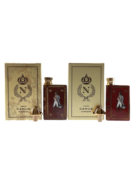 Camus Cognac Miniatures Bicentenaire De L'Empereur Napoleon 1er 2 x 5cl / 40%