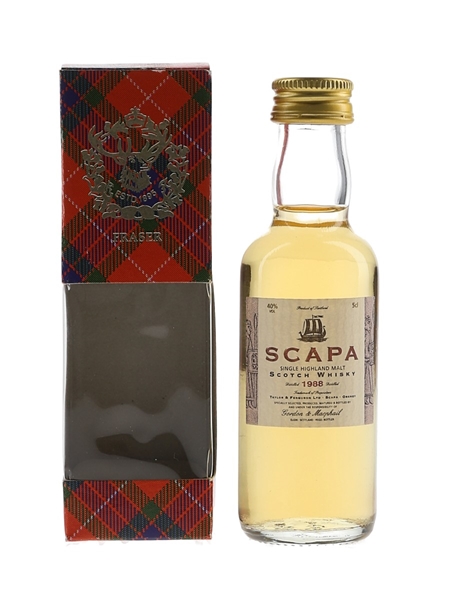 Scapa 1988 Bottled 1999 - Gordon & MacPhail 5cl / 40%