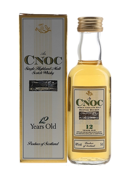 AnCnoc 12 Year Old Bottled 1990s-2000s  - Knockdhu Distillery Company 5cl / 40%