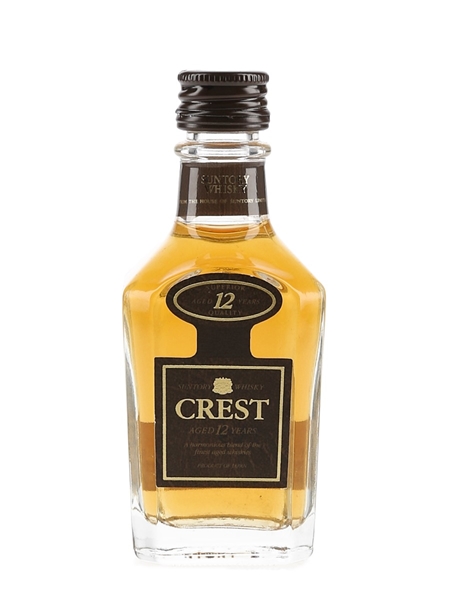 Suntory Crest 12 Year Old Bottled 1980s-1990s 5cl / 43%