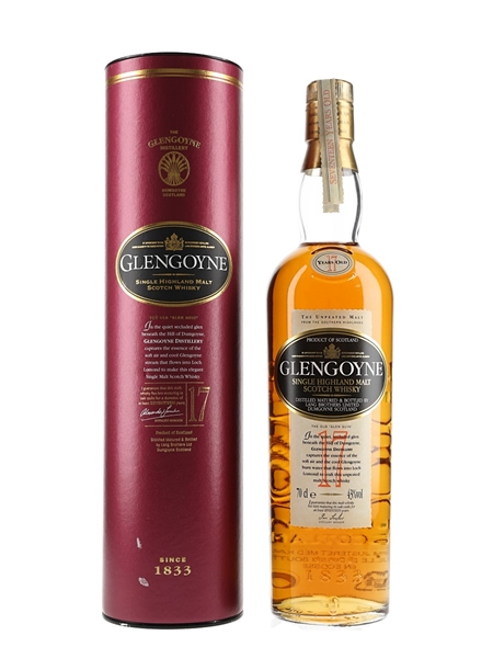 Glengoyne 17 Year Old Bottled 2000s 70cl / 43%