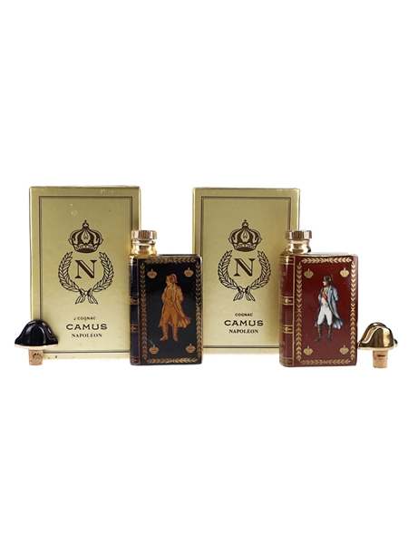 Camus Cognac Miniatures Bicentenaire De L'Empereur Napoleon 1er 2 x 5cl / 40%