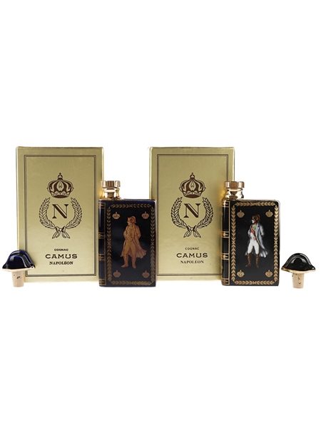 Camus Cognac Miniatures Bicentenaire De L'Empereur Napoleon 1er 2 x 5cl / 40%