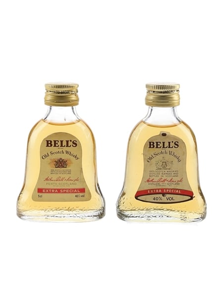 Bell's Extra Special Bottled 1980s 2 x 5cl