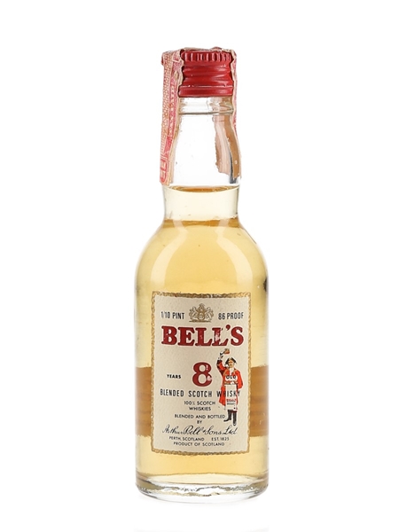 Bell's 8 Year Old Bottled 1950s - James Beam 4.7cl / 43%