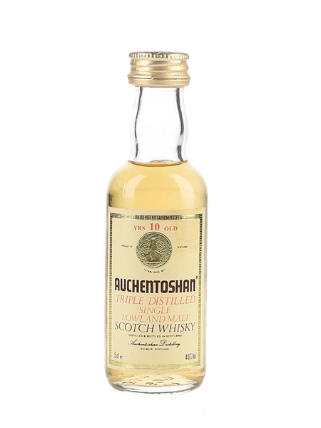 Auchentoshan 10 Year Old Bottled 1980s 5cl / 40%