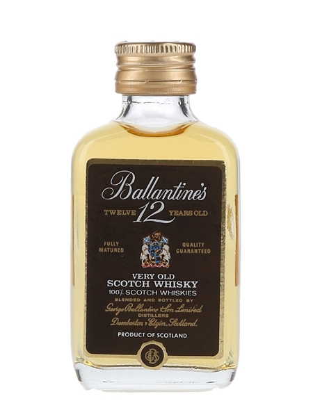 Ballantine's 12 Year Old Bottled 1980s - Feria International 5cl