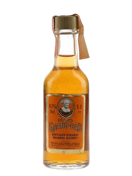 Old Grand Dad Bottled 1980s 5cl / 43%