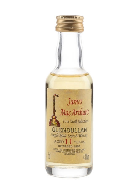 Glendullan 1984 11 Year Old James MacArthur's - Fine Malt Selection 5cl / 43%