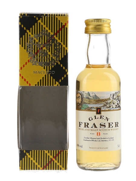 Glen Fraser 8 Year Old Bottled 1990s - Strathnairn Whisky Ltd. 5cl / 40%