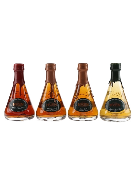 Spirit Of Hven Sankt Claus, Seven Stars No.2 & No.3 & Organic Aqua Vitae 4 x 10cl