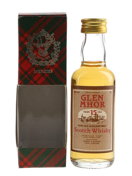 Glen Mhor 15 Year Old Bottled 1990s - Gordon & MacPhail 5cl / 40%