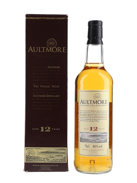 Aultmore 12 Year Old Bottled 2000s 70cl / 40%