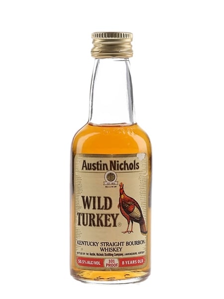 Wild Turkey 8 Year Old 101 Proof Bottled 1990s 5cl / 50.5%