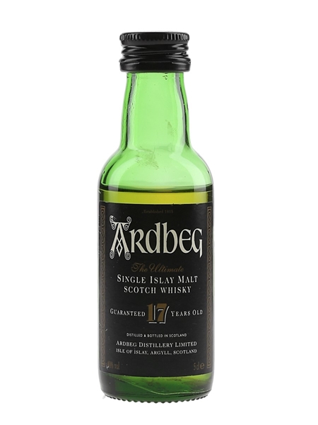 Ardbeg 17 Year Old Bottled 1990s 5cl / 40%