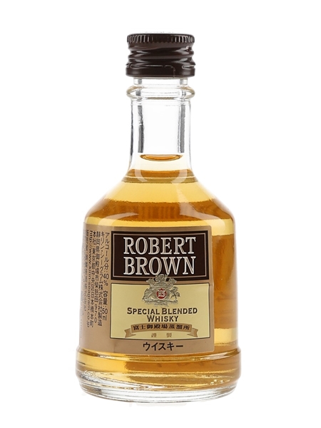 Robert Brown Special Blended Whisky Bottled 1990s - Kirin Seagram 5cl / 40%