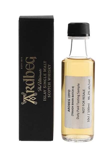 Ardbeg 19 Year Old Traigh Bhan - Batch 4 Trade Sample 10cl / 46.2%