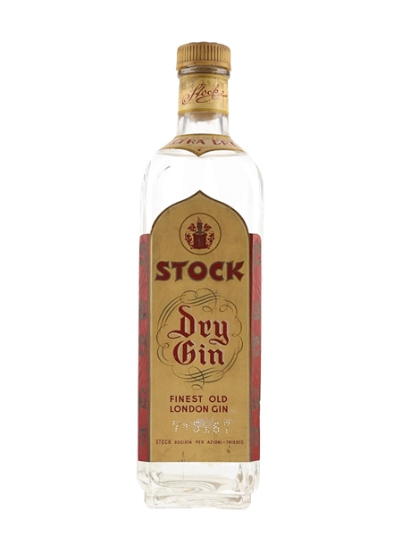 Stock Extra Dry Gin Bottled 1950s 70cl / 45%