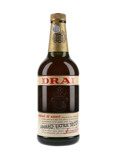 Saronno Drai Amaro Extra Secco Bottled 1950s 100cl / 30%