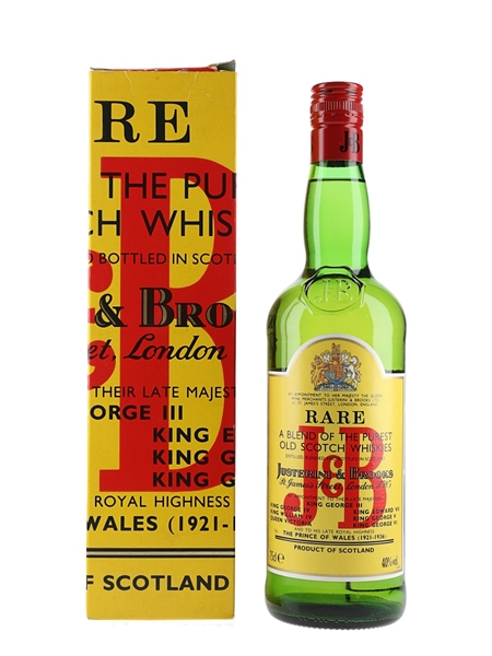 J&B Rare Bottled 1980s 75cl / 40%