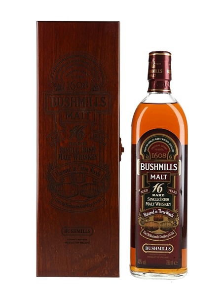 Bushmills 16 Year Old Three Wood  70cl / 40%