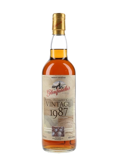 Glenfarclas 1987 Refill Oloroso Cask Vintage Mähler-Besse Import 70cl / 46%