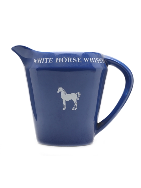 White Horse Ceramic Water Jug Large 