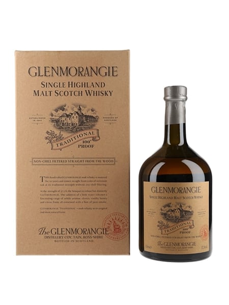 Glenmorangie Traditional 10 Year Old 100 Proof  100cl / 57.2%