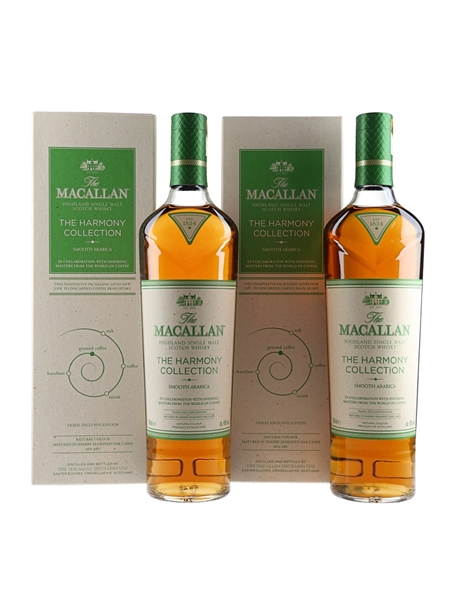 Macallan The Harmony Collection Smooth Arabica  2 x 70cl / 40%