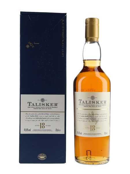 Talisker 18 Year Old  70cl / 45.8%