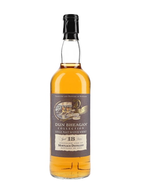 Mortlach 1988 13 Year Old Bottled 2002 - Dun Bheagan 70cl / 43%