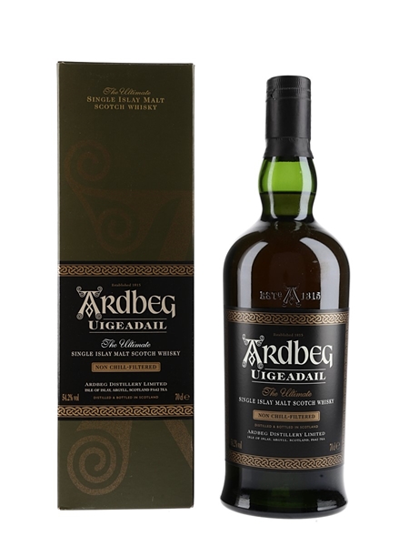 Ardbeg Uigeadail Bottled 2008 70cl / 54.2%