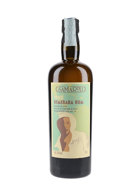 Samaroli 1990 Demerara Rum Bottled 2017 70cl / 45%