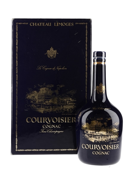 Courvoisier Chateau Limoge Ceramic Decanter 70cl / 40%