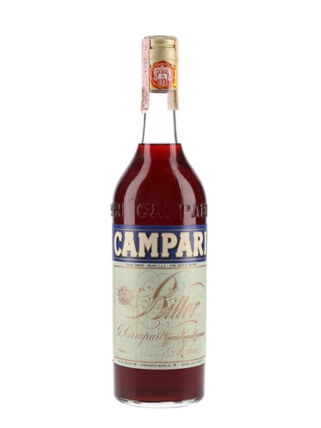 Campari Bitter Bottled 1960-1970s 75cl / 25%