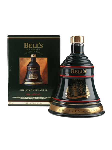 Bell's Christmas 1992 Ceramic Decanter The Art Of Distilling No.3 70cl / 40%