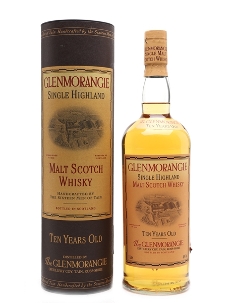 Glenmorangie 10 Year Old Bottled 1990s 100cl / 40%