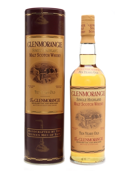 Glenmorangie 10 Year Old Bottled 1990s 70cl / 40%