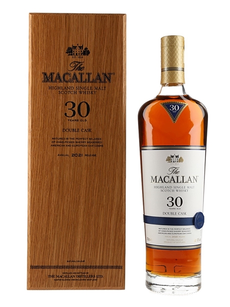 Macallan 30 Year Old Double Cask Annual 2021 Release 70cl / 43%