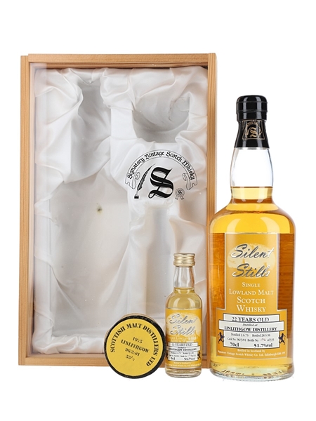 Linlithgow 1975 22 Year Old Silent Stills Bottled 1998 - Signatory Vintage 5cl & 75cl / 51.7%