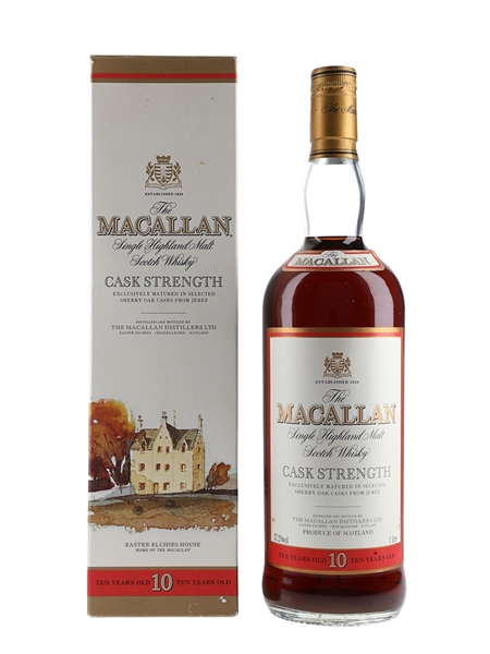 Macallan 10 Year Old Cask Strength Bottled 2000s 100cl / 57.2%