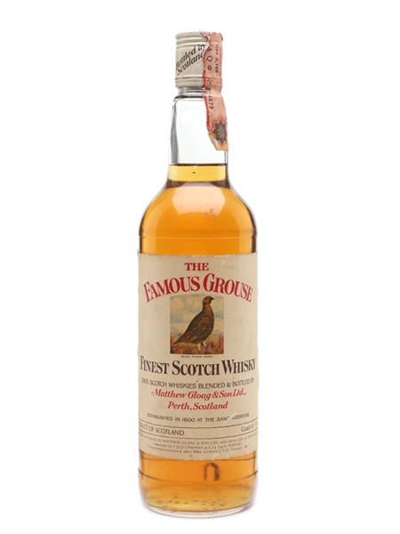 Famous Grouse Bottled 1970 - 1980s 75cl / 43%