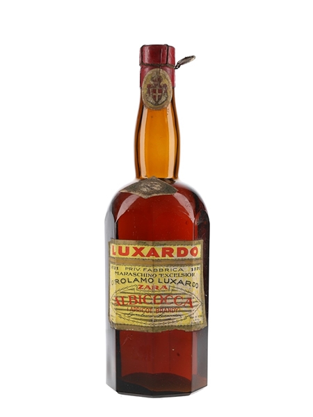 Luxardo Albicocca Bottled 1940s 75cl / 35%